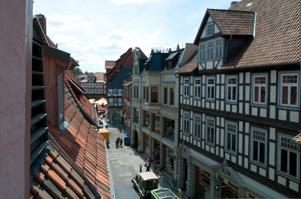 Hotel Am Hoken Quedlinburg Bagian luar foto