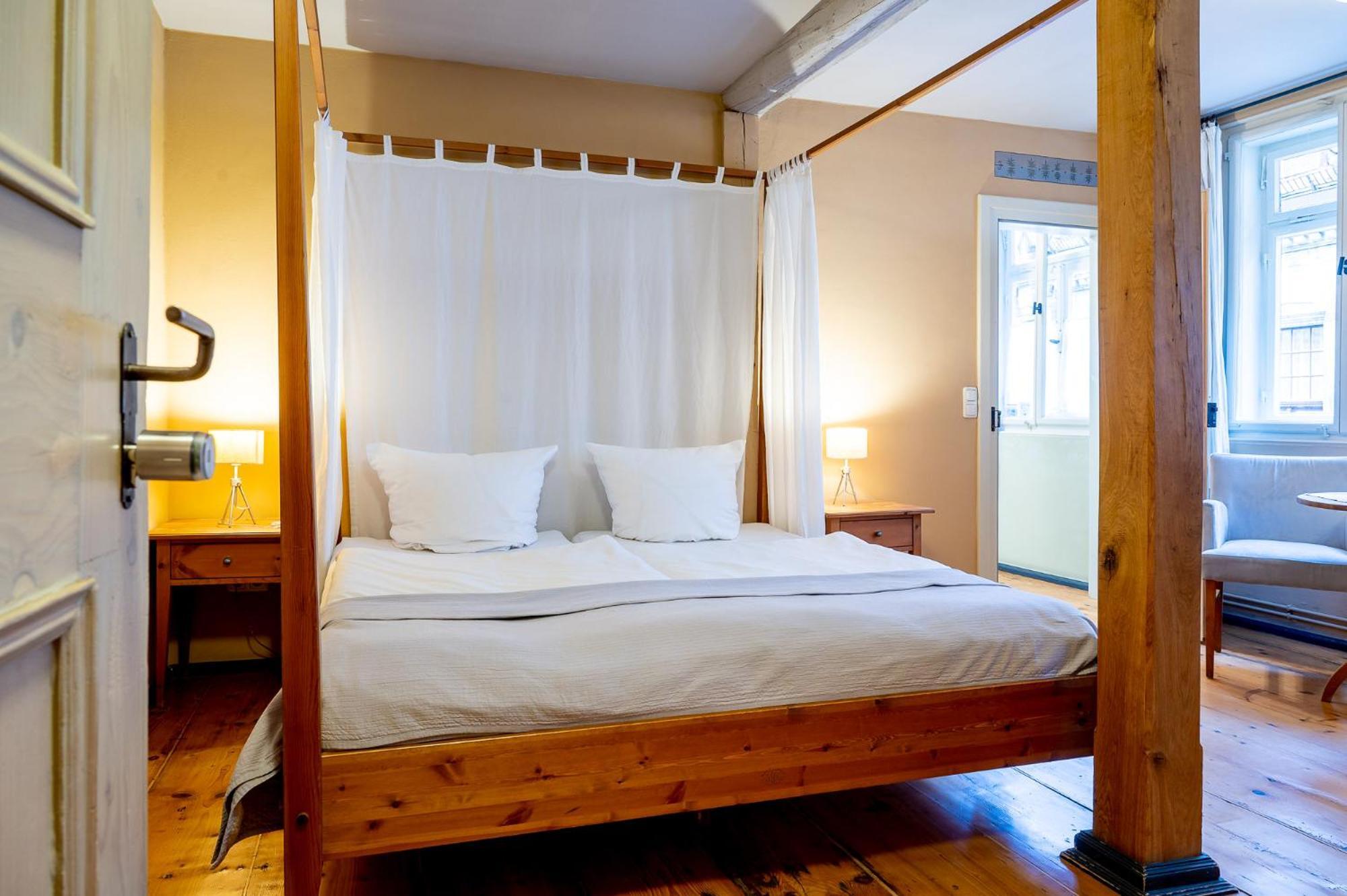 Hotel Am Hoken Quedlinburg Bagian luar foto